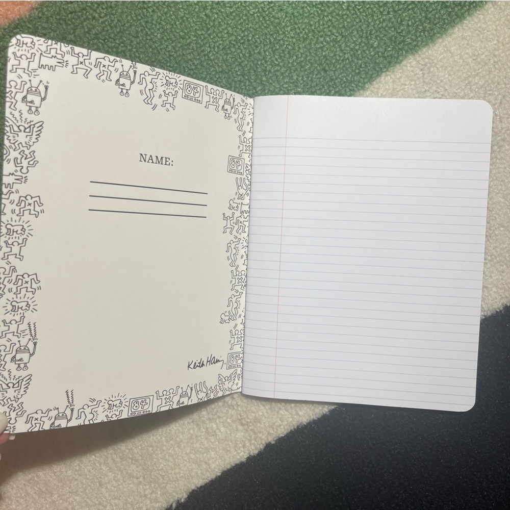📓 Keith Haring Composition Book Notebook - Picture 2 of 2